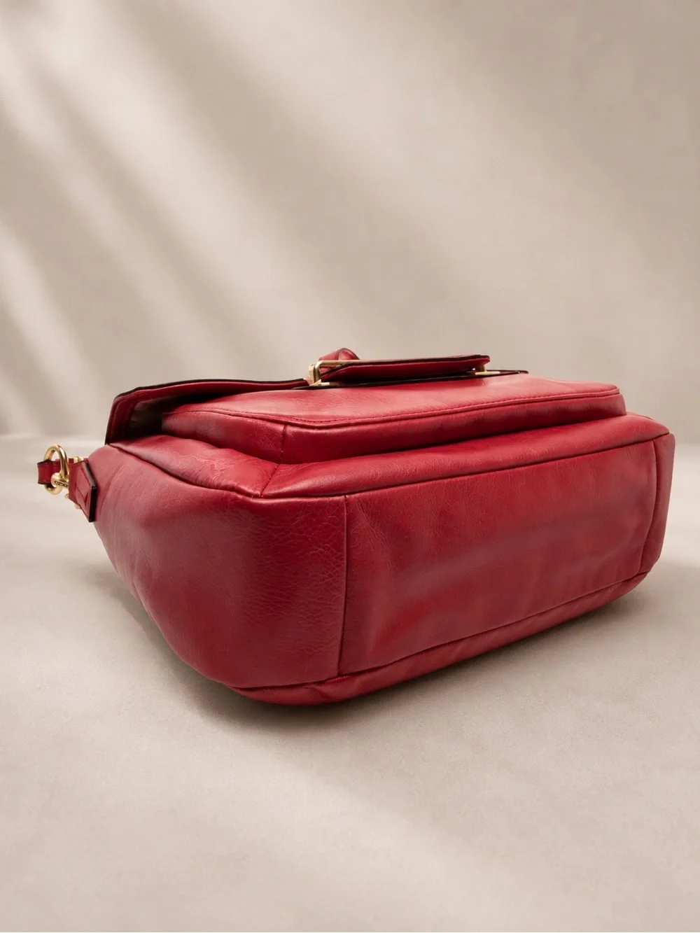 NWT Coach Taylor Red Leather Flap Shoulder Crossbody Convertible Bag